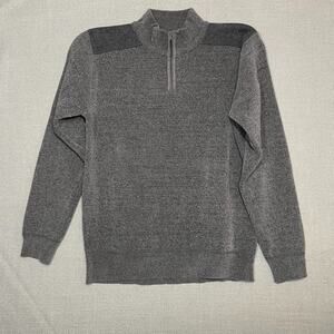 Therma Tek 1/4 Zip XL Thermal Sweater Thick Warm Layering Cozy
